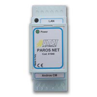 Modem Paros alumbrado publico LAN TCP/IP RJ45
